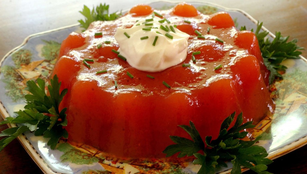 Tomato aspic photo - Pati Thomas, CN